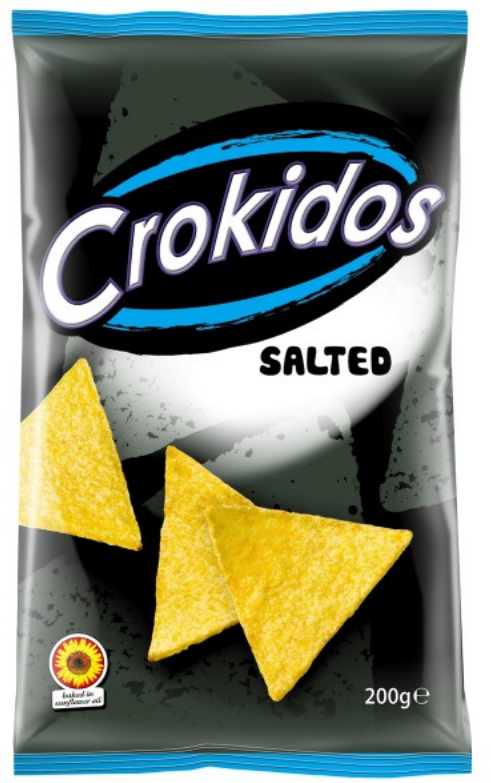 Tortilla chips CROKIDOS salted 200gr