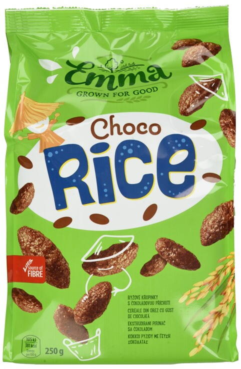 Δημητριακά EMMA choco rice 250gr